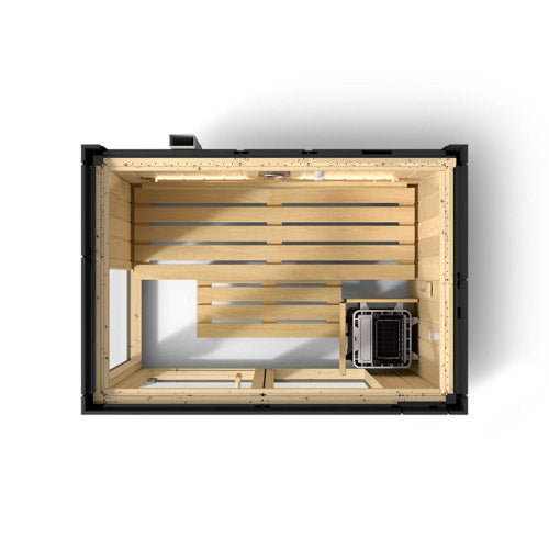 Kohler C1 Indoor Sauna Kit, Graphite Grey