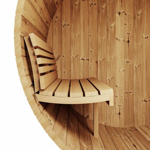 Saunalife 3 person barrel
