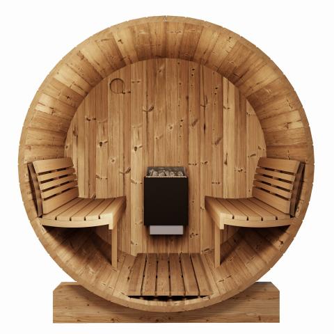 Saunalife 3 person barrel