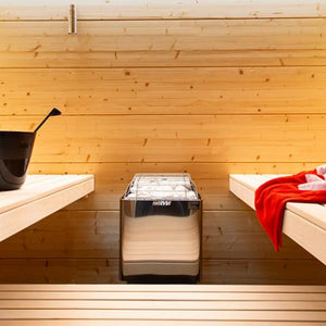 Harvia KIP Electric Sauna Heater w/ Built-in Controls 8KW W/Stones