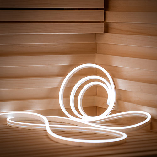 PROSAUNAS 3-Zone Dimmable White LED Light Strip Kit