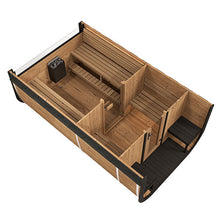 SaunaLife Model CL12GCP 8 person sauna