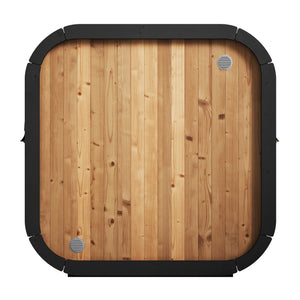 SaunaLife CL4G 3-Person Cube-Series Outdoor Sauna Kit