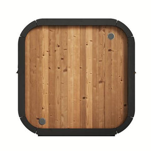 SaunaLife CL5G 4-Person Cube-Series Outdoor Sauna Kit
