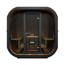 SaunaLife CL7G 6-Person Cube-Series Outdoor Sauna Kit