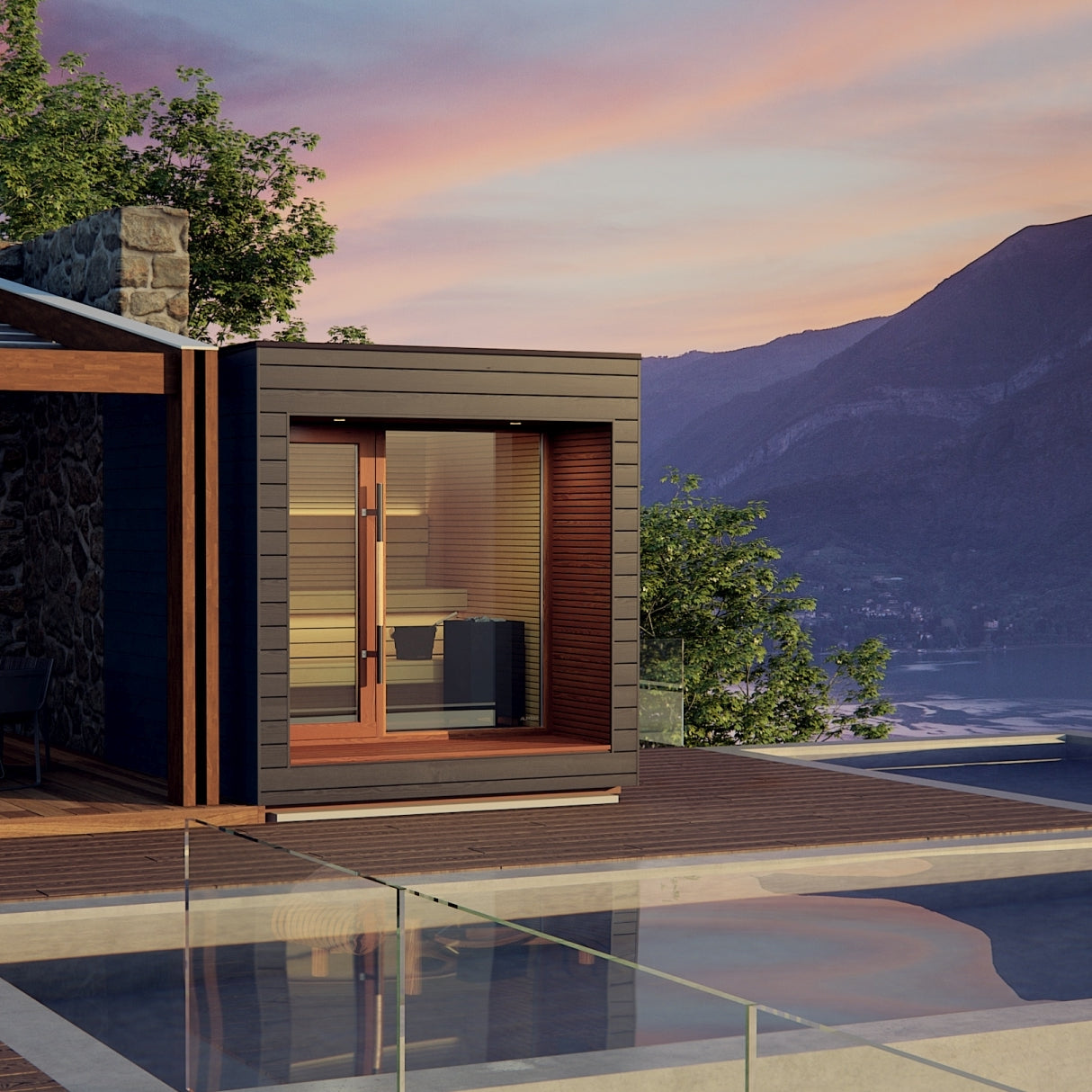 Auroom Arti Outdoor Sauna Cabin