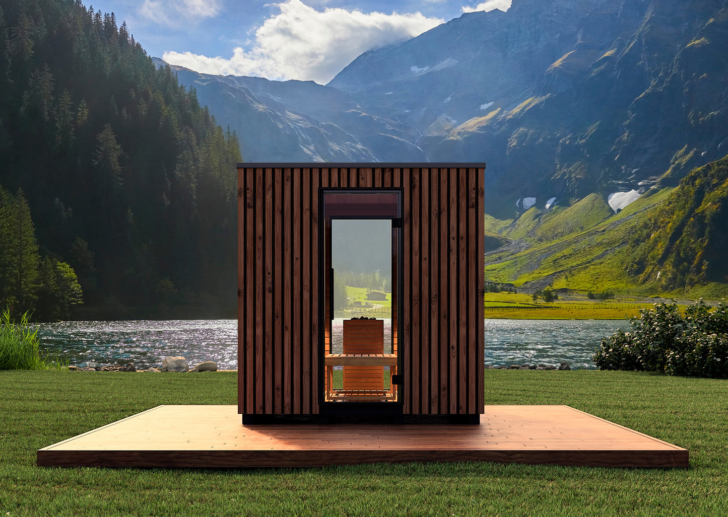 Auroom Garda Outdoor Sauna Cabin