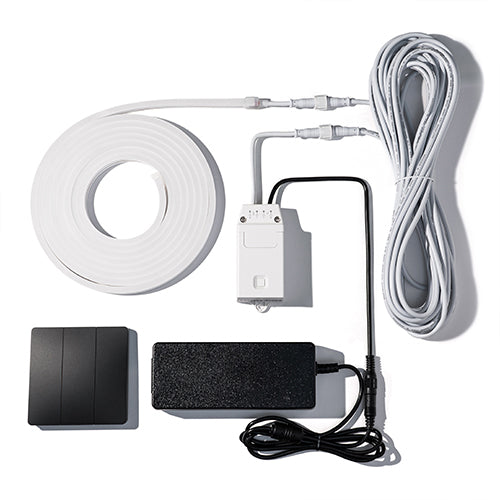 PROSAUNAS 3-Zone Dimmable White LED Light Strip Kit