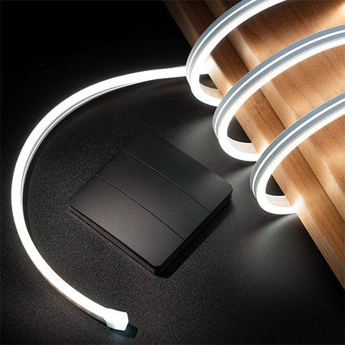 PROSAUNAS 3-Zone Dimmable White LED Light Strip Kit