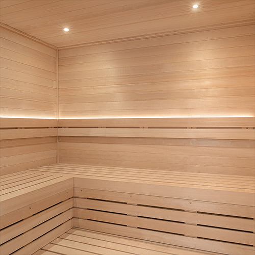 PROSAUNAS 3-Zone Dimmable White LED Light Strip Kit