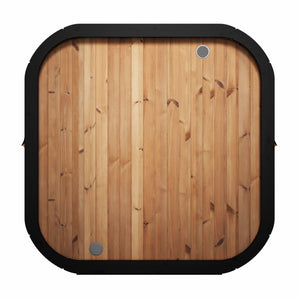 SaunaLife CL7G 6-Person Cube-Series Outdoor Sauna Kit